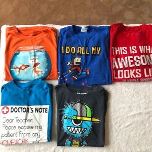 Graphic tees selling as a group